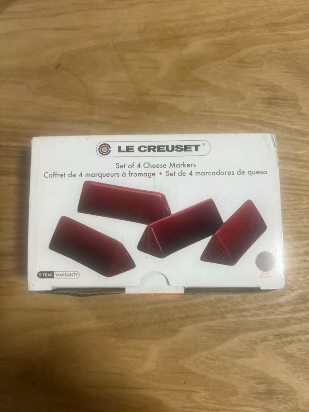 Le Creuset Cheese Markers - Set of 4 - Picture 5 of 6